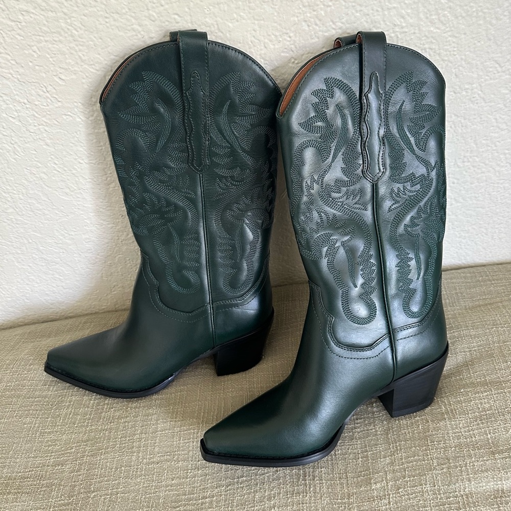 SOLD Jeffrey Campbell cowboy boots